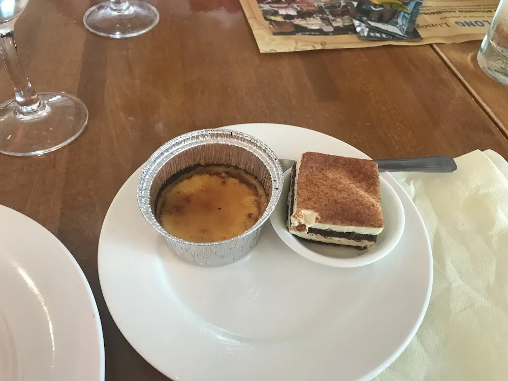 Crème Brûlée Tiramisu
