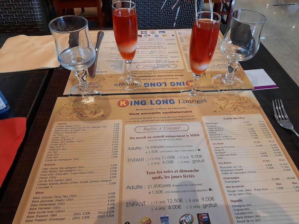 King Long Limoges Sud - Menu Image 4